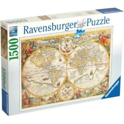 Ravensburger - Puzzle 1500 Pièces - Mappemonde 1594