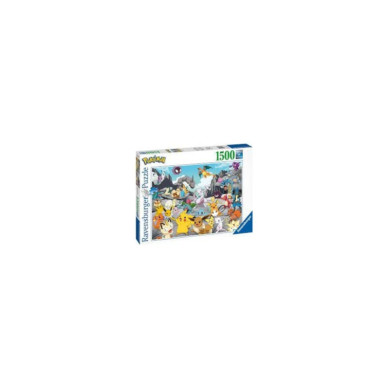 Ravensburger - Puzzle 1500 Pièces - Pokémon Classics 3 Ravensburger - Puzzle 1500 Pièces - Pokémon Classics