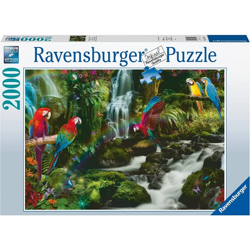 Ravensburger - Puzzle 2000 Pièces - Le Paradis Des Perroquets 3 Ravensburger - Puzzle 2000 Pièces - Le Paradis Des Perroquets