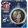 Ravensburger - Puzzle 3D Ball 72 Pièces Illuminé - Les Grands Félins 2 Ravensburger - Puzzle 3D Ball 72 Pièces Illuminé - Les Grands Félins -Millejouets ravensburger puzzle 3d ball 72 pieces illumine les grands felins