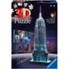 Ravensburger - Puzzle 3D Empire State Building Illuminé 1 Ravensburger - Puzzle 3D Empire State Building Illuminé -Millejouets ravensburger puzzle 3d empire state building illumine