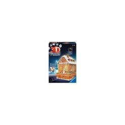 Ravensburger - Puzzle 3D Maison De Noël En Pain D'épices