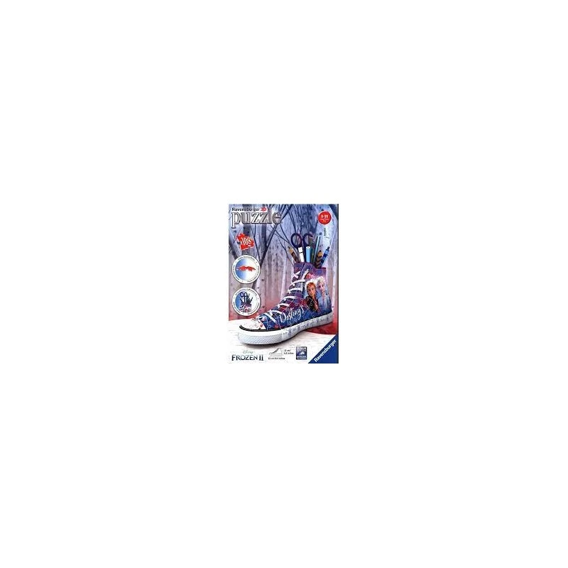 Ravensburger - Puzzle 3D Sneaker - Disney La Reine Des Neiges 2 3 Ravensburger - Puzzle 3D Sneaker - Disney La Reine Des Neiges 2
