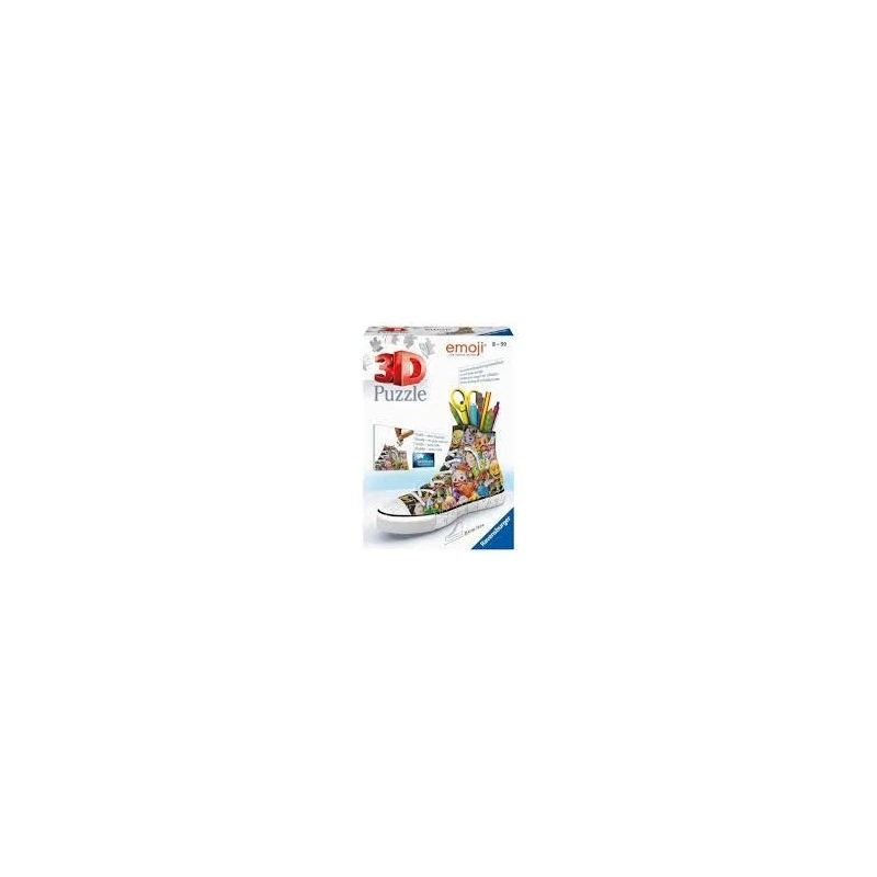 Ravensburger - Puzzle 3D Sneaker - Emoji 3 Ravensburger - Puzzle 3D Sneaker - Emoji