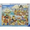 Ravensburger - Puzzle Cadre 36 Pièces - L'attaque Des Pirates -Millejouets ravensburger puzzle cadre 36 pieces l attaque des pirates