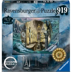 Ravensburger - Puzzle Circulaire 919 Pièces - Escape Game - Paris