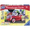 Ravensburger - Puzzles 2x12 Pièces - Mickey, Minnie Et Leurs Amis - Disney -Millejouets ravensburger puzzles 2x12 pieces mickey minnie et leurs amis disney