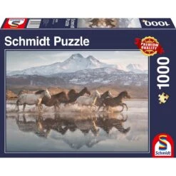 Schmidt - Puzzle 1000 Pièces - Chevaux En Cappadoce