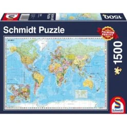 Schmidt - Puzzle 1500 Pièces - Plasnisphère