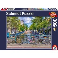 Schmidt - Puzzle 500 Pièces - Printemps à Amsterdam