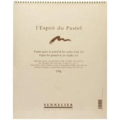 Sennelier Pastel Sec Papier Pad 40x32cm - 25 Feuilles - 130g/m