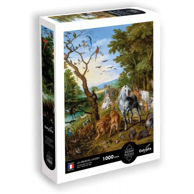 Sentosphère - 7001 - Puzzle 1000 Pièces - Entrée Des Animaux Dans L'Arche De Noé 3 Sentosphère - 7001 - Puzzle 1000 Pièces - Entrée Des Animaux Dans L'Arche De Noé