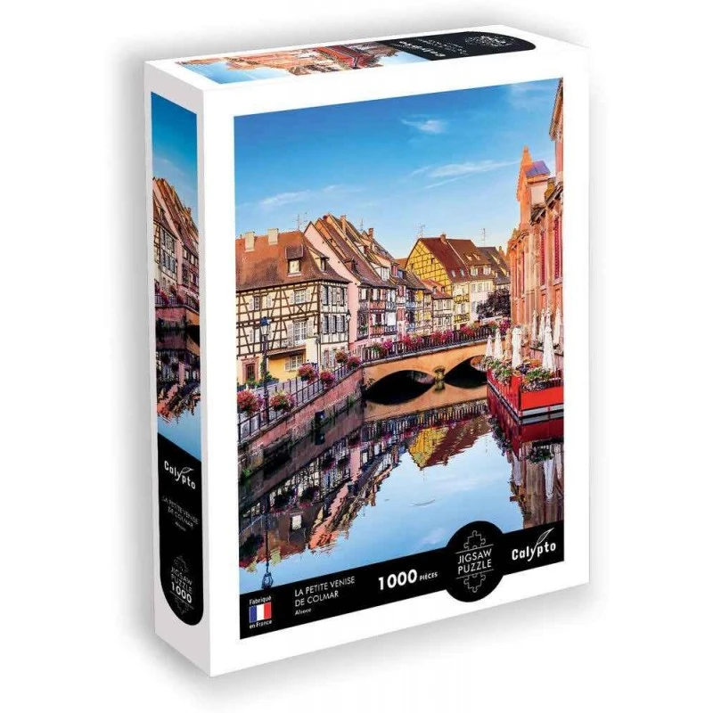 Sentosphère - 7104 - Puzzle 1000 Pièces - La Petite Venise De Colmar 3 Sentosphère - 7104 - Puzzle 1000 Pièces - La Petite Venise De Colmar