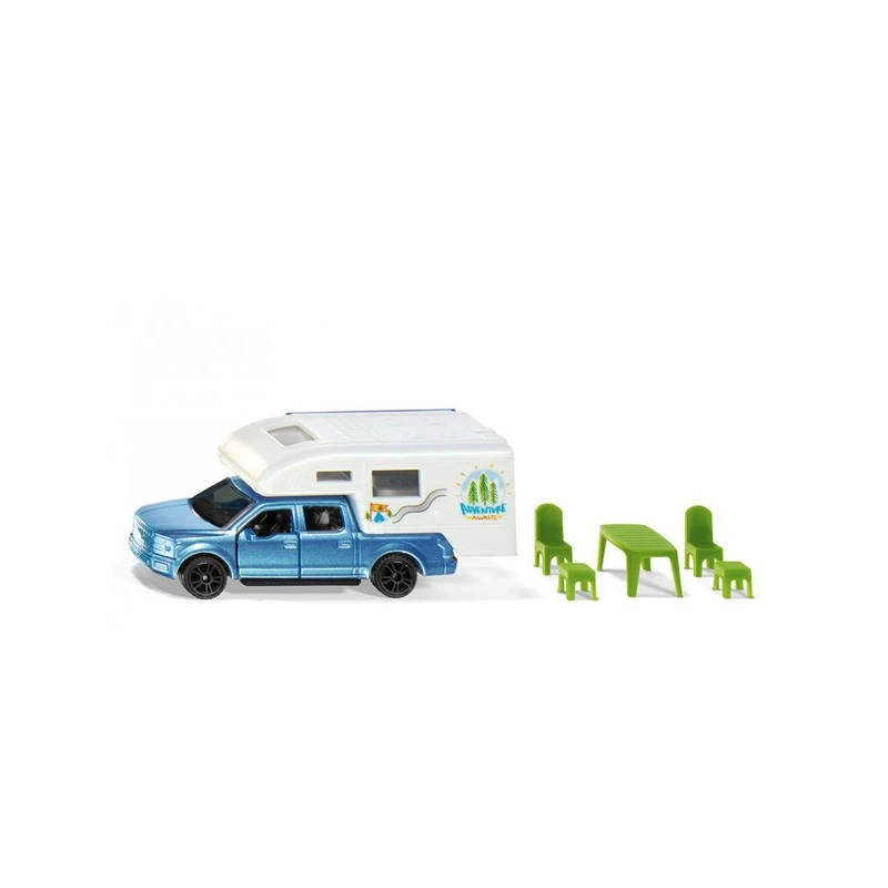 Siku - 1693 - Véhicule Miniature - Ford F150 Pick-Up Camper 3 Siku - 1693 - Véhicule Miniature - Ford F150 Pick-Up Camper