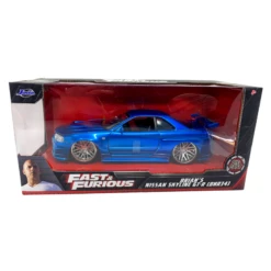Solido - Miniature - Fast And Furious - Nissan Skyline GTR R34 De Brian - 1:24
