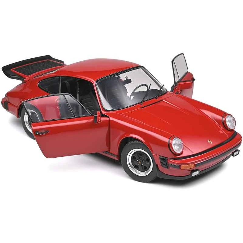Solido - Miniature - Porsche 911 Carrera Rouge - 1:18 3 Solido - Miniature - Porsche 911 Carrera Rouge - 1:18